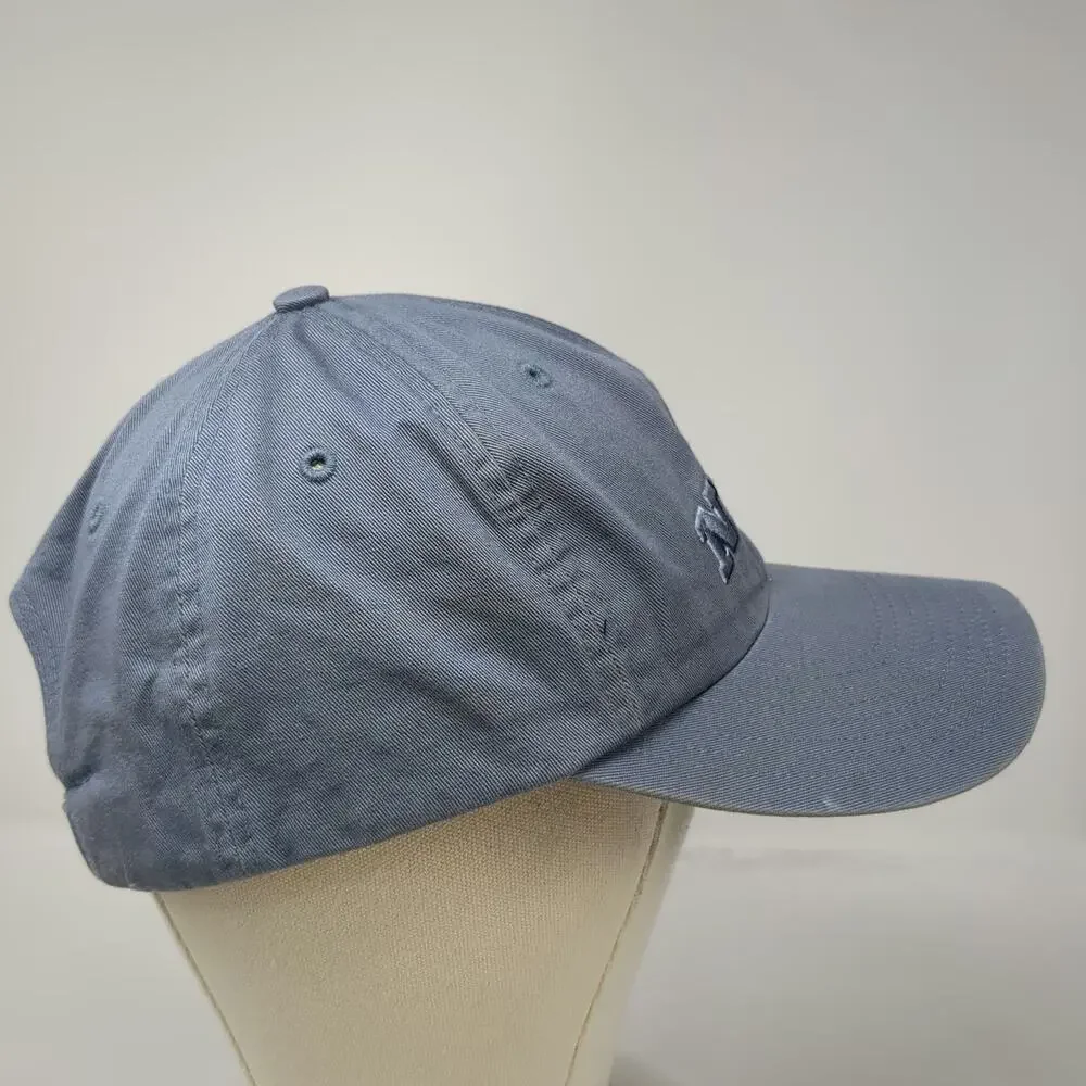 Nike Baseball Cap Blue One Size Embroidered Logo Swoosh Cotton Slideback Hat